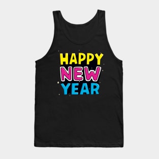 Happy new year Funny Tank Top